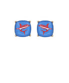 Shark Stud Earrings - A'Bekah's Boutique