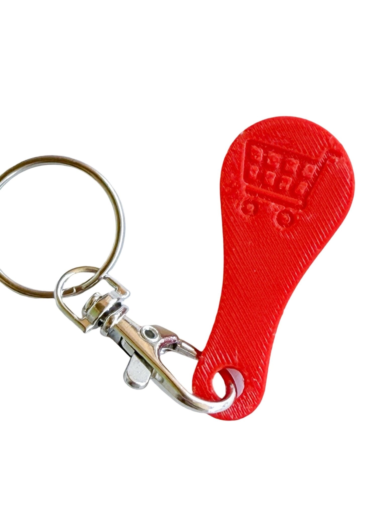 Shopping Cart Quarter Saver Keychain - A'Bekah's Boutique