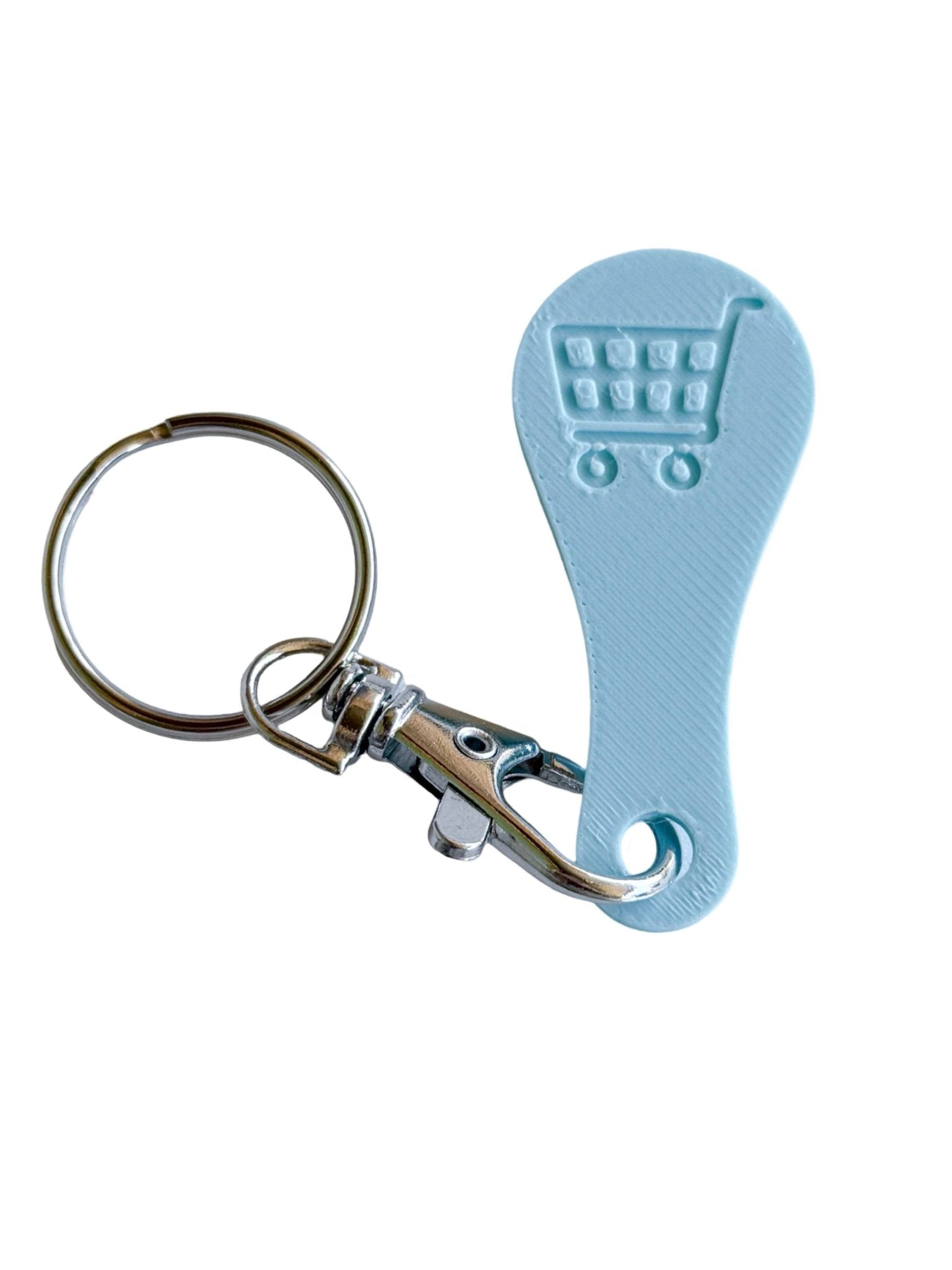 Shopping Cart Quarter Saver Keychain - A'Bekah's Boutique