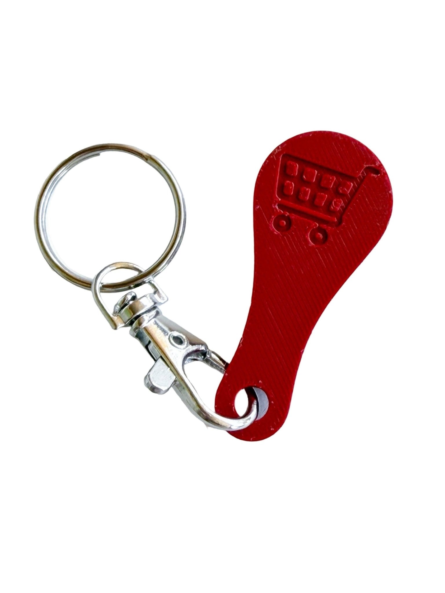 Shopping Cart Quarter Saver Keychain - A'Bekah's Boutique