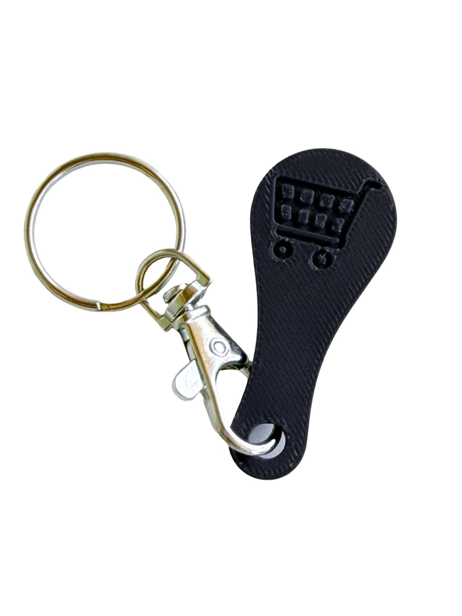 Shopping Cart Quarter Saver Keychain - A'Bekah's Boutique