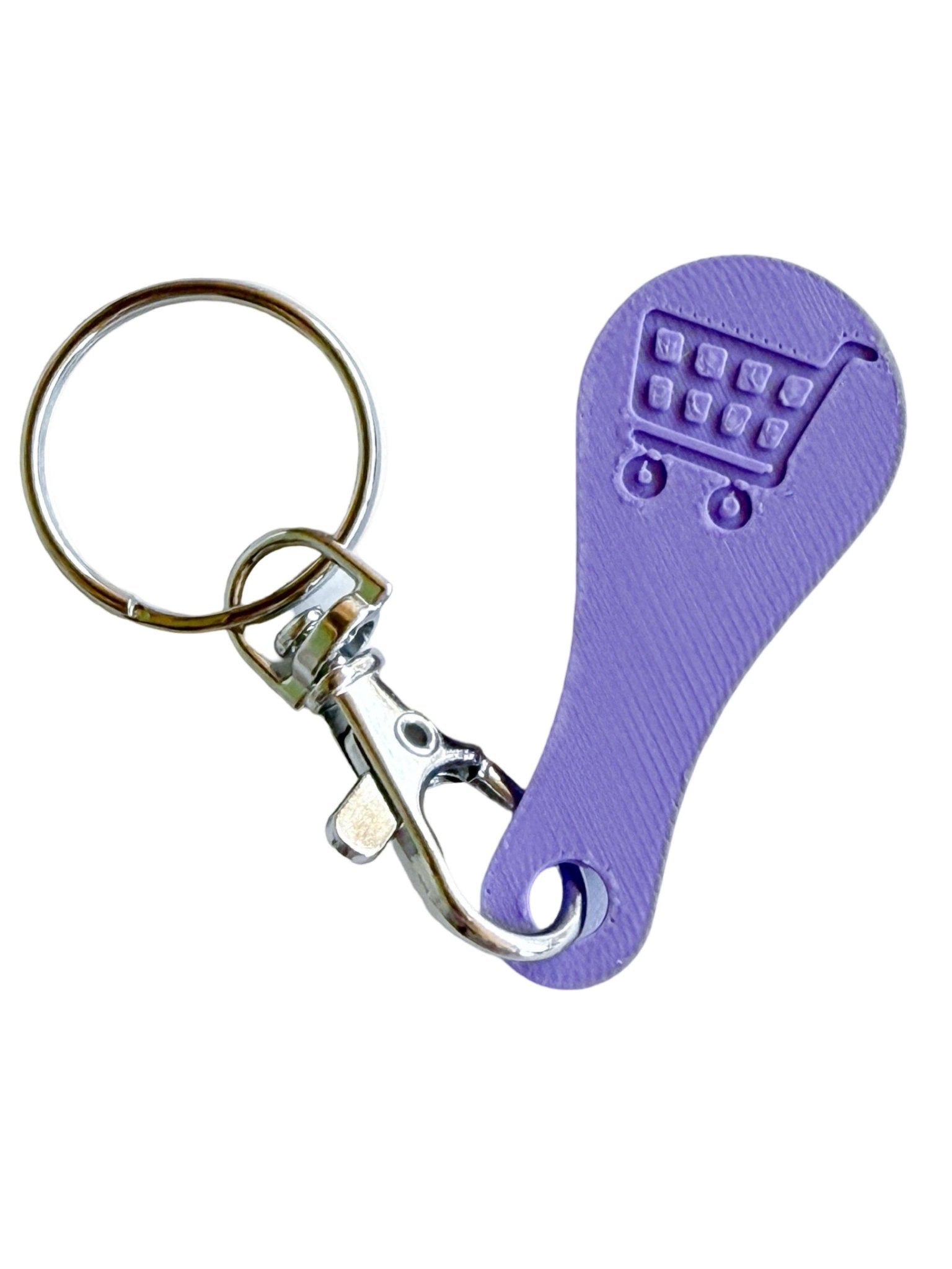 Shopping Cart Quarter Saver Keychain - A'Bekah's Boutique