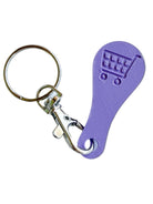 Shopping Cart Quarter Saver Keychain - A'Bekah's Boutique