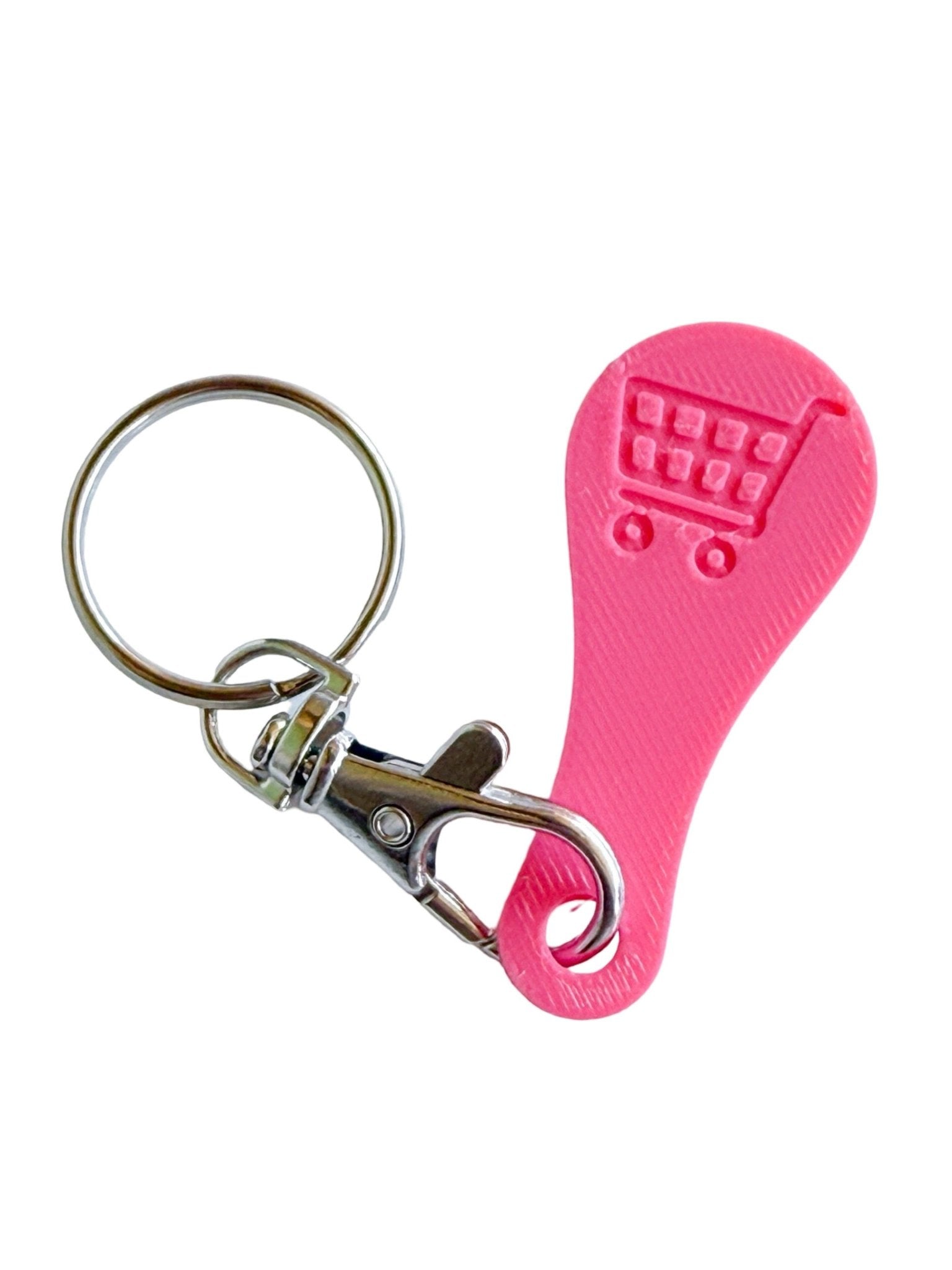 Shopping Cart Quarter Saver Keychain - A'Bekah's Boutique
