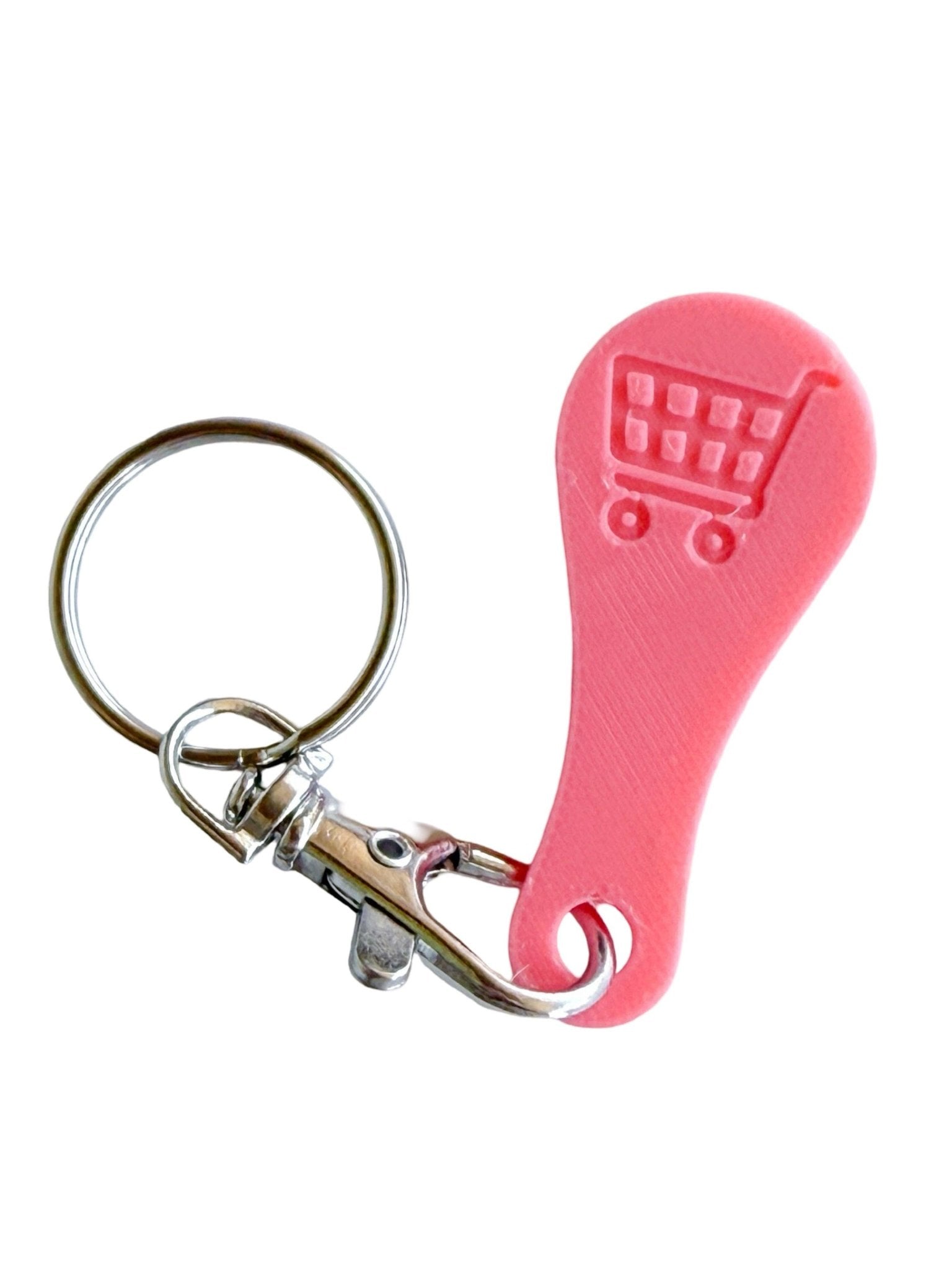 Shopping Cart Quarter Saver Keychain - A'Bekah's Boutique