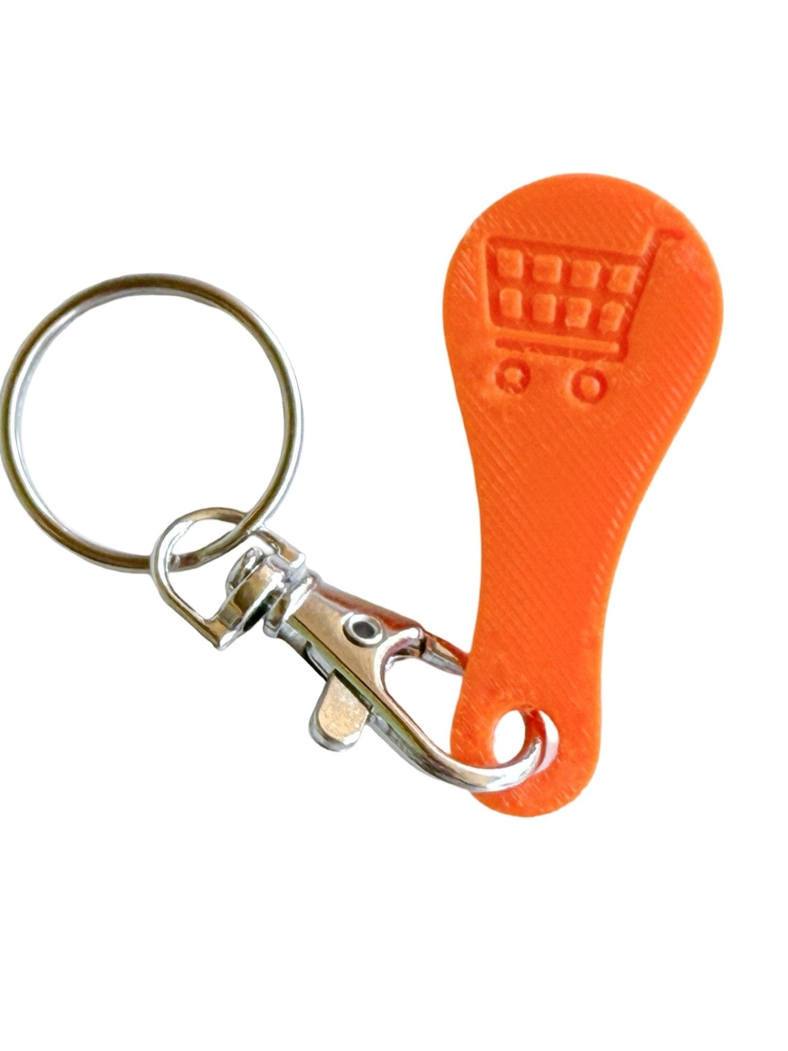 Shopping Cart Quarter Saver Keychain - A'Bekah's Boutique