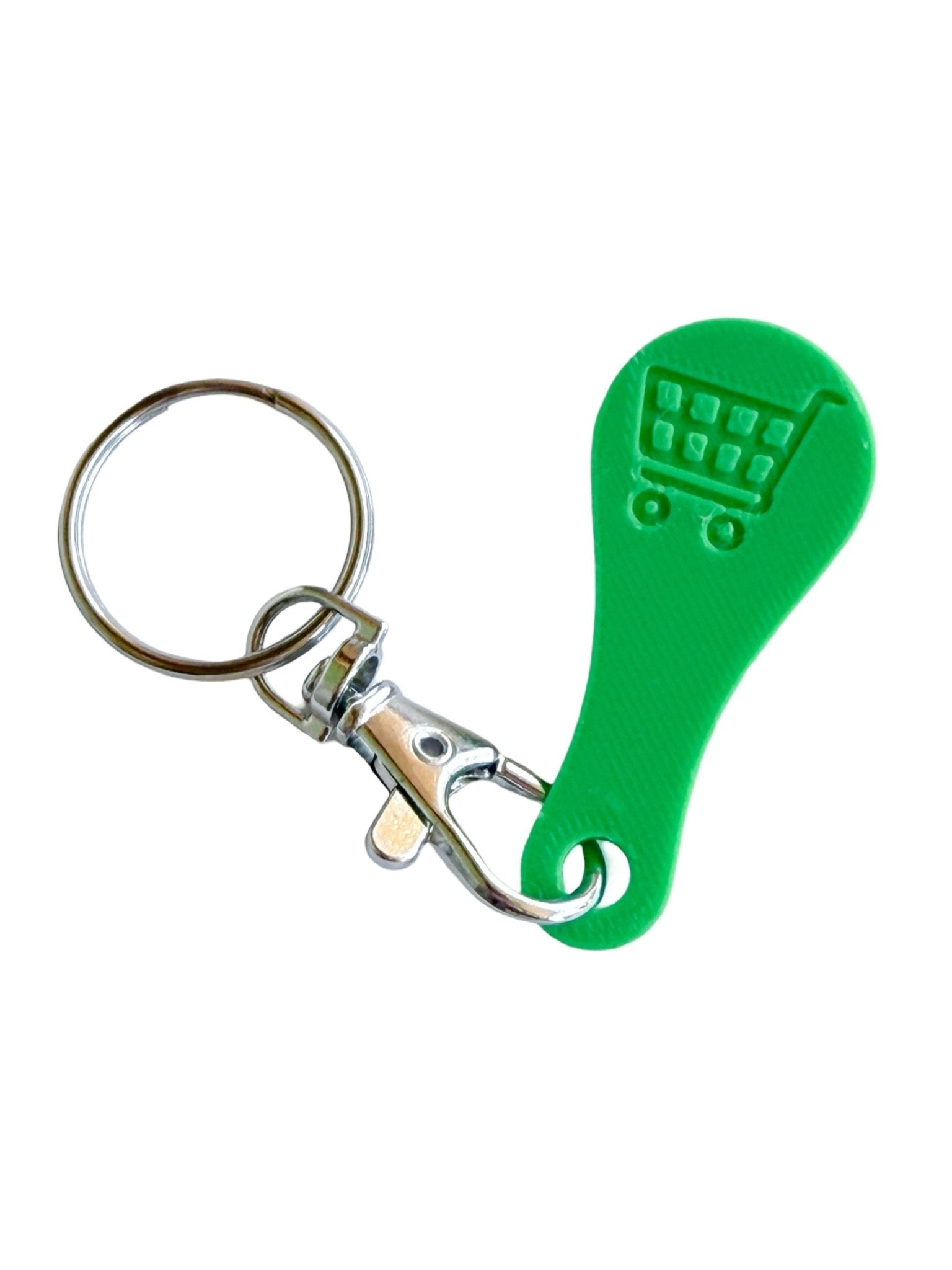 Shopping Cart Quarter Saver Keychain - A'Bekah's Boutique
