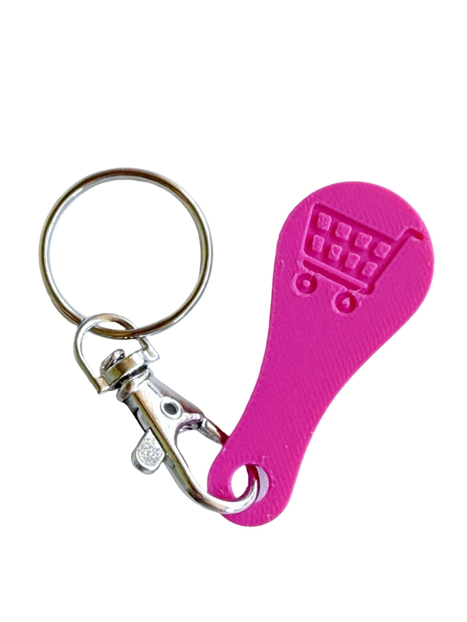 Shopping Cart Quarter Saver Keychain - A'Bekah's Boutique