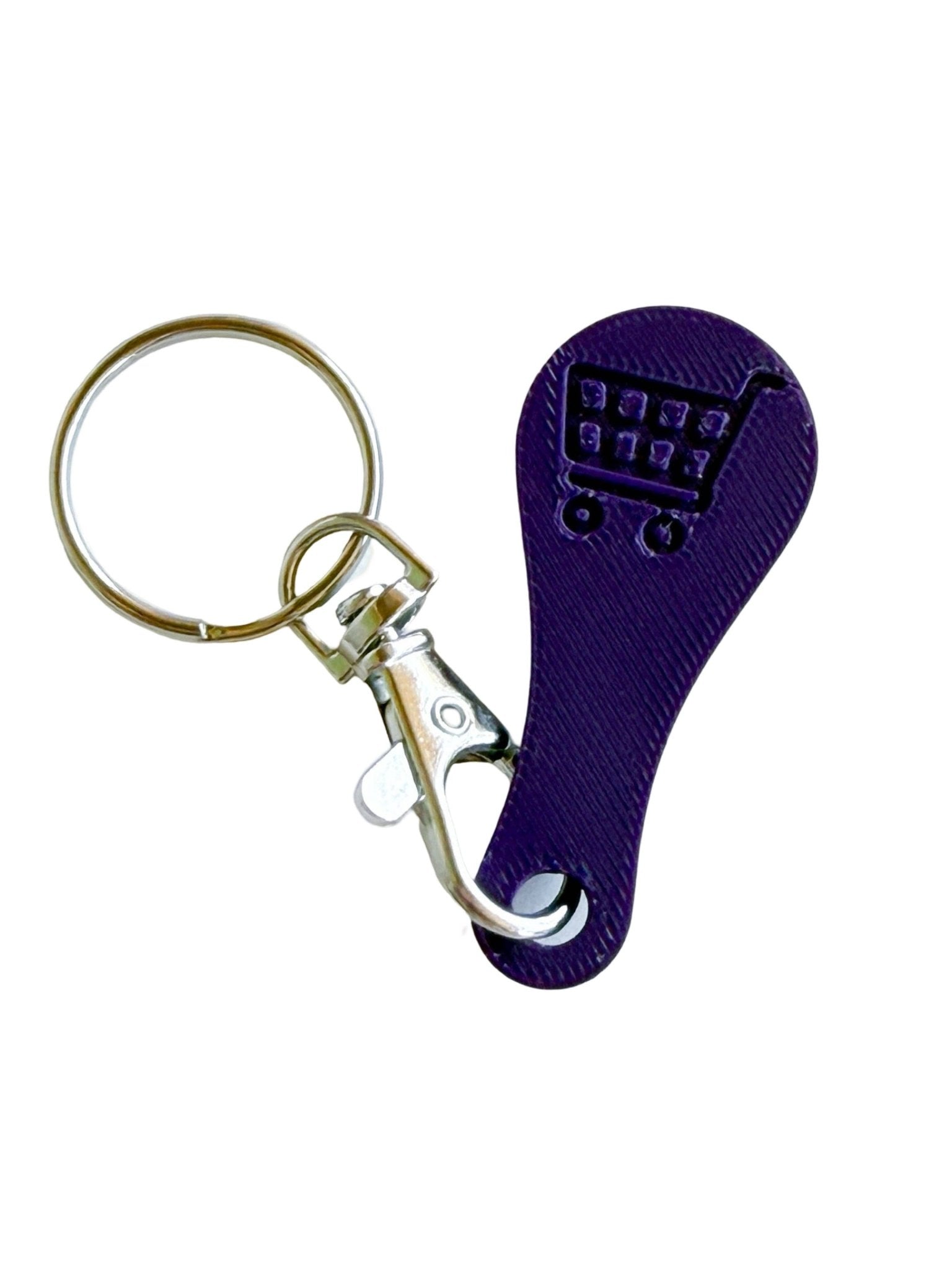 Shopping Cart Quarter Saver Keychain - A'Bekah's Boutique