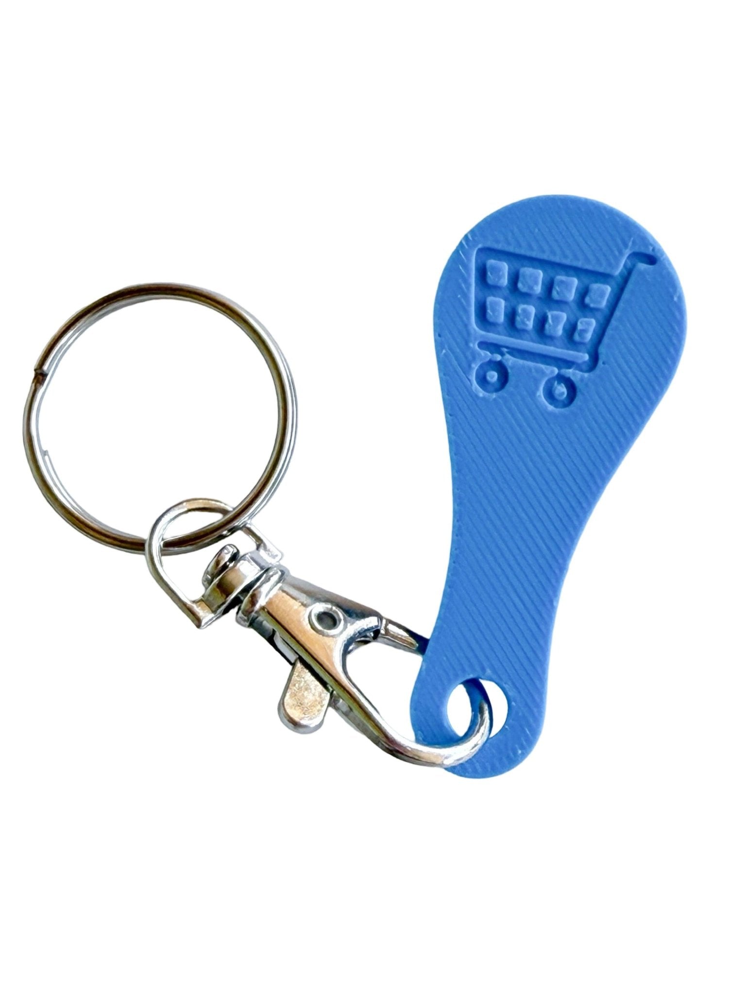 Shopping Cart Quarter Saver Keychain - A'Bekah's Boutique