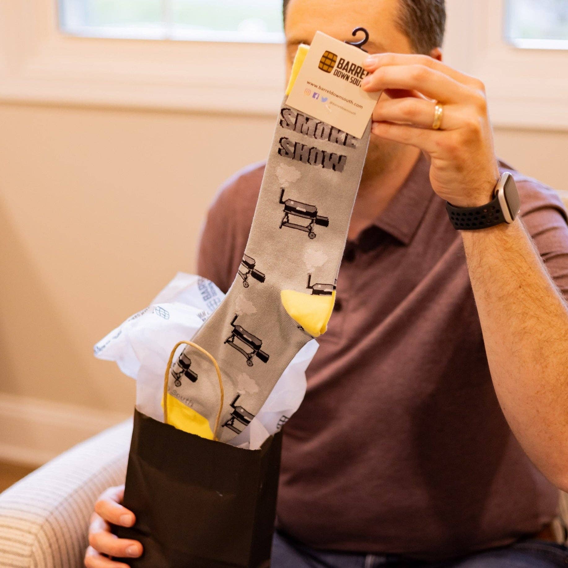 Smoke Show Grilling Socks - A'Bekah's Boutique