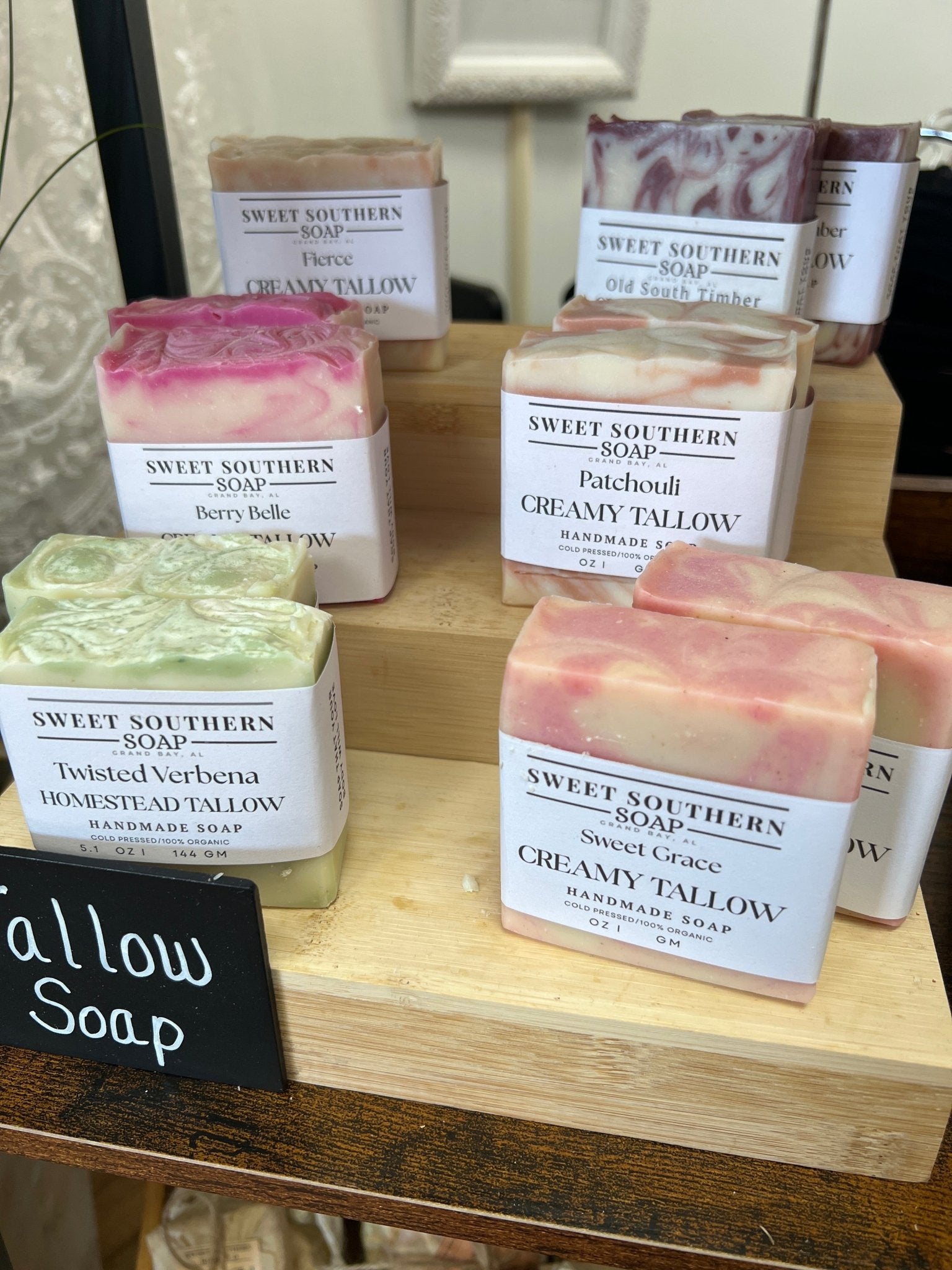 Southern Honey Creamy Tallow Handmade Soap - A'Bekah's Boutique