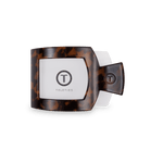 Square Flat Hair Clip | Med. | Tortoise - A'Bekah's Boutique