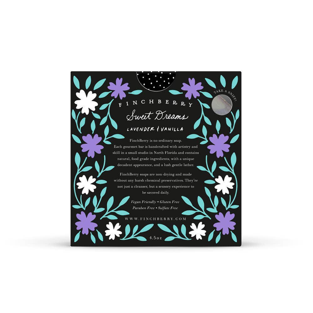 Sweet Dreams Vegan - friendly Gluten - free Boxed Soap - A'Bekah's Boutique