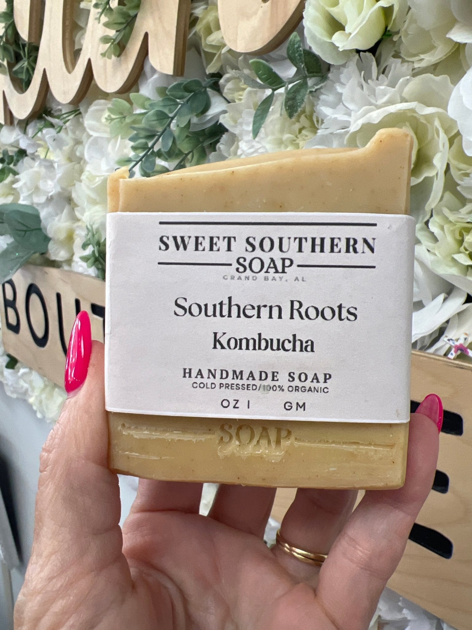 Sweet Southern Honey Company Kombucha Handmade Soap - A'Bekah's Boutique