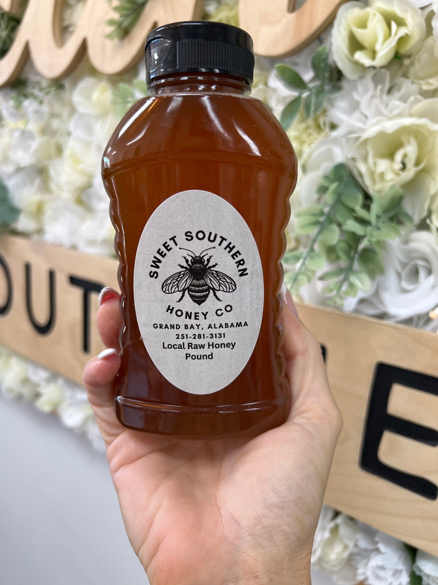 Sweet Southern Honey Melon Honey Squeeze Bottle 1 lb - A'Bekah's Boutique