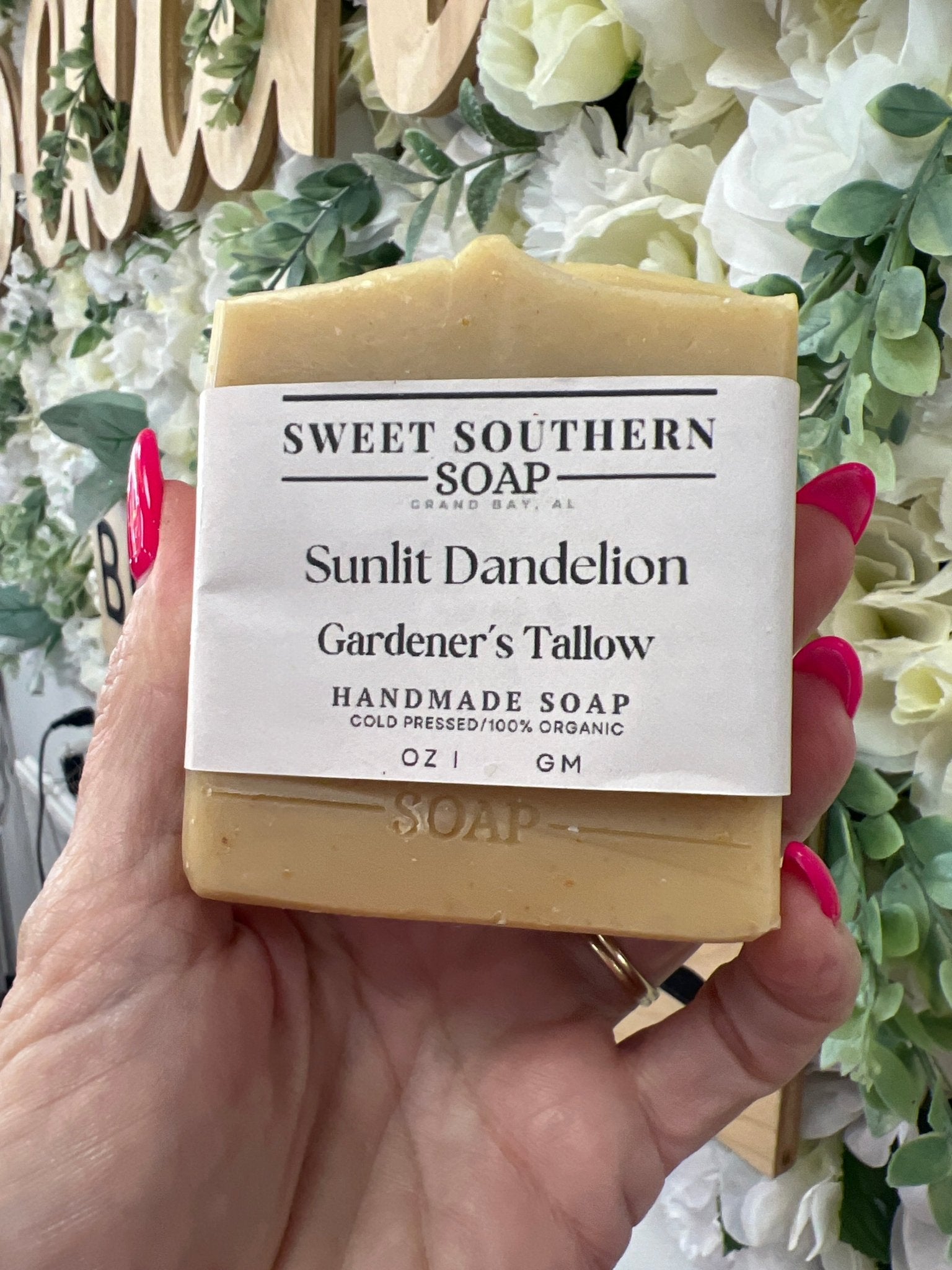 Sweet Southern Soap Company Gardener's Tallow Handmade Soap - A'Bekah's Boutique