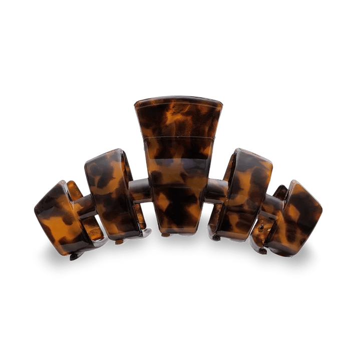 Teleties Classic Tortoise Large Hair Claw Clip - A'Bekah's Boutique