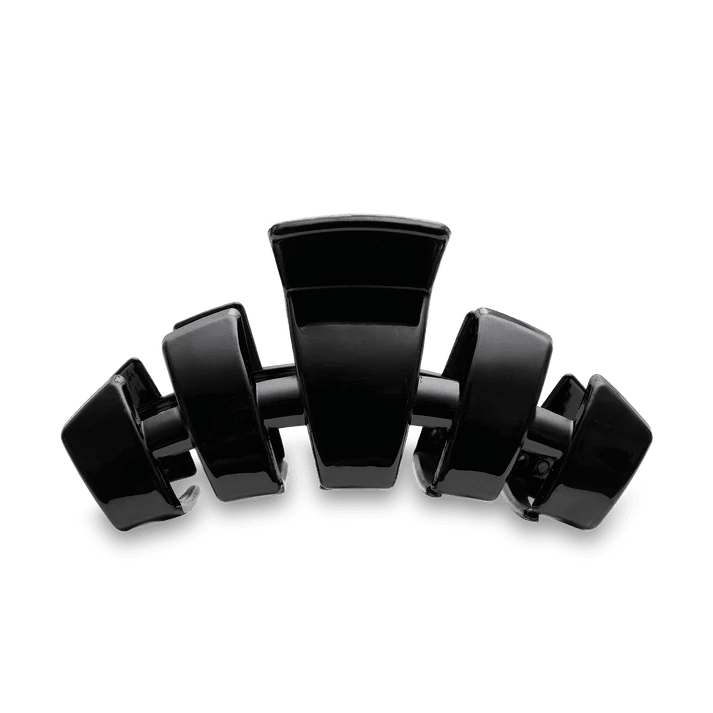 Teleties Jet Black Medium Hair Claw Clip - A'Bekah's Boutique