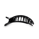 Teleties Round Flat Hair Clip | Small | Jet Black - A'Bekah's Boutique