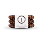 Teleties Tortoise Small Hair Ties Set of 3 - A'Bekah's Boutique