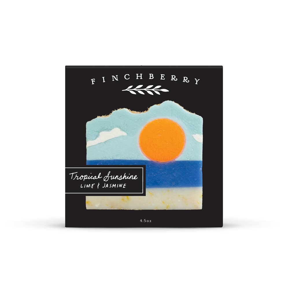 Tropical Sunshine Vegan - friendly Gluten - free Boxed Soap - A'Bekah's Boutique