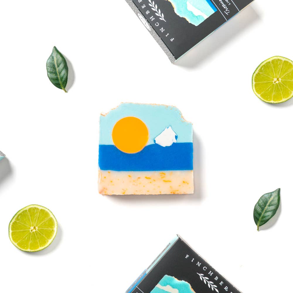 Tropical Sunshine Vegan - friendly Gluten - free Boxed Soap - A'Bekah's Boutique