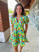 Up In The Air Tulip Floral Print Dress with Pockets - A'Bekah's Boutique