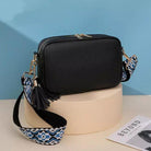 Vegan Leather Crossbody Purse With Interchangeable Bag Strap - A'Bekah's Boutique
