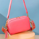 Vegan Leather Crossbody Purse With Interchangeable Bag Strap - A'Bekah's Boutique