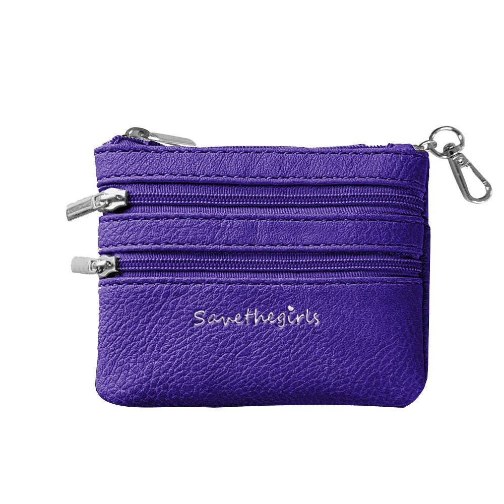 Vegan Leather Zippered Pouch - A'Bekah's Boutique