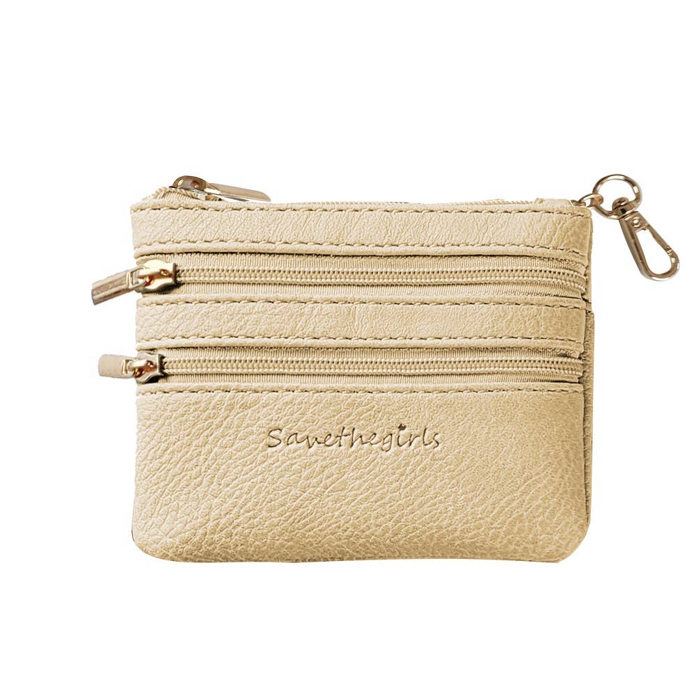 Vegan Leather Zippered Pouch - A'Bekah's Boutique