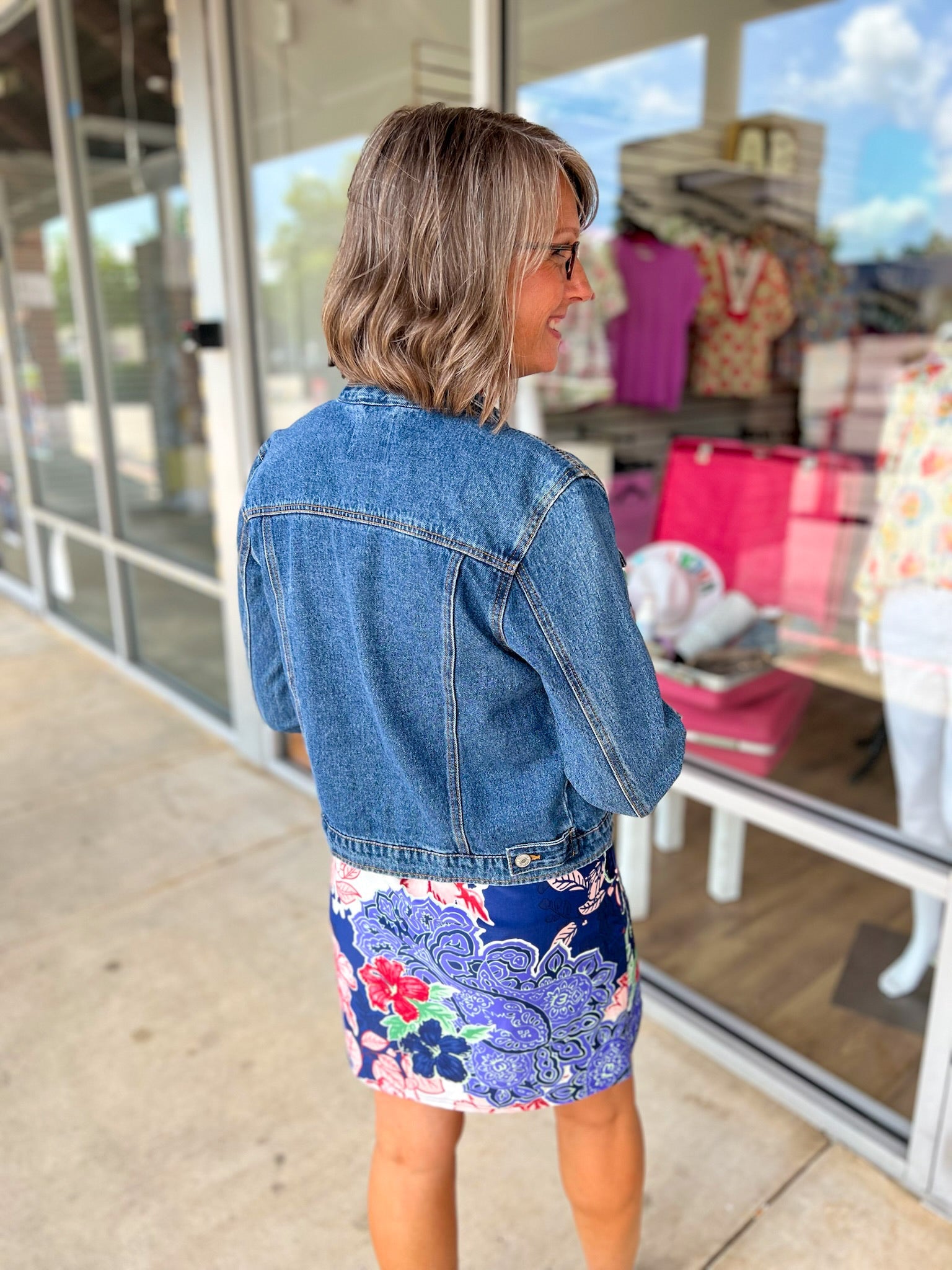 Wait For Something More Navy Floral Dress - A'Bekah's Boutique