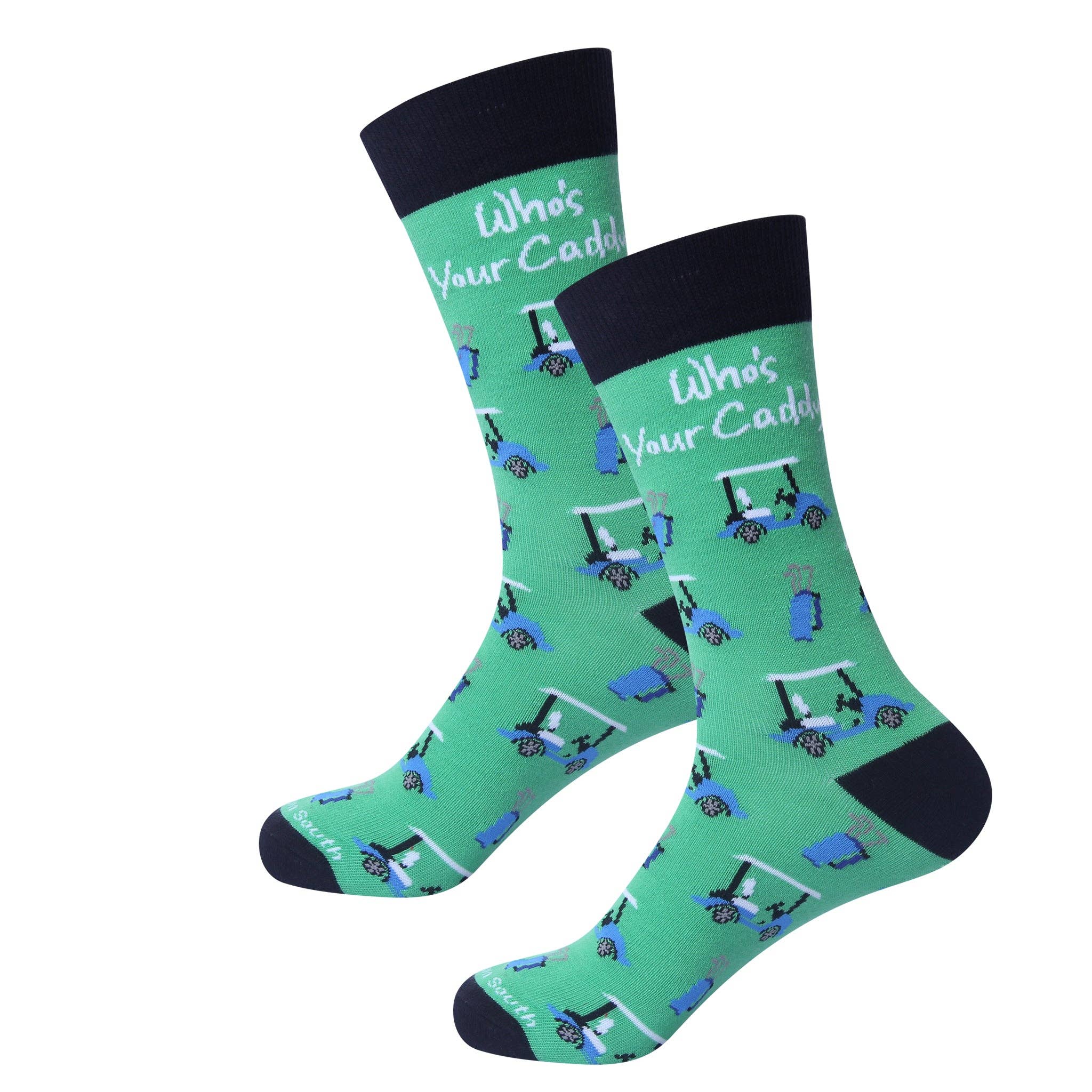 Who's Your Caddy Golf Socks - A'Bekah's Boutique
