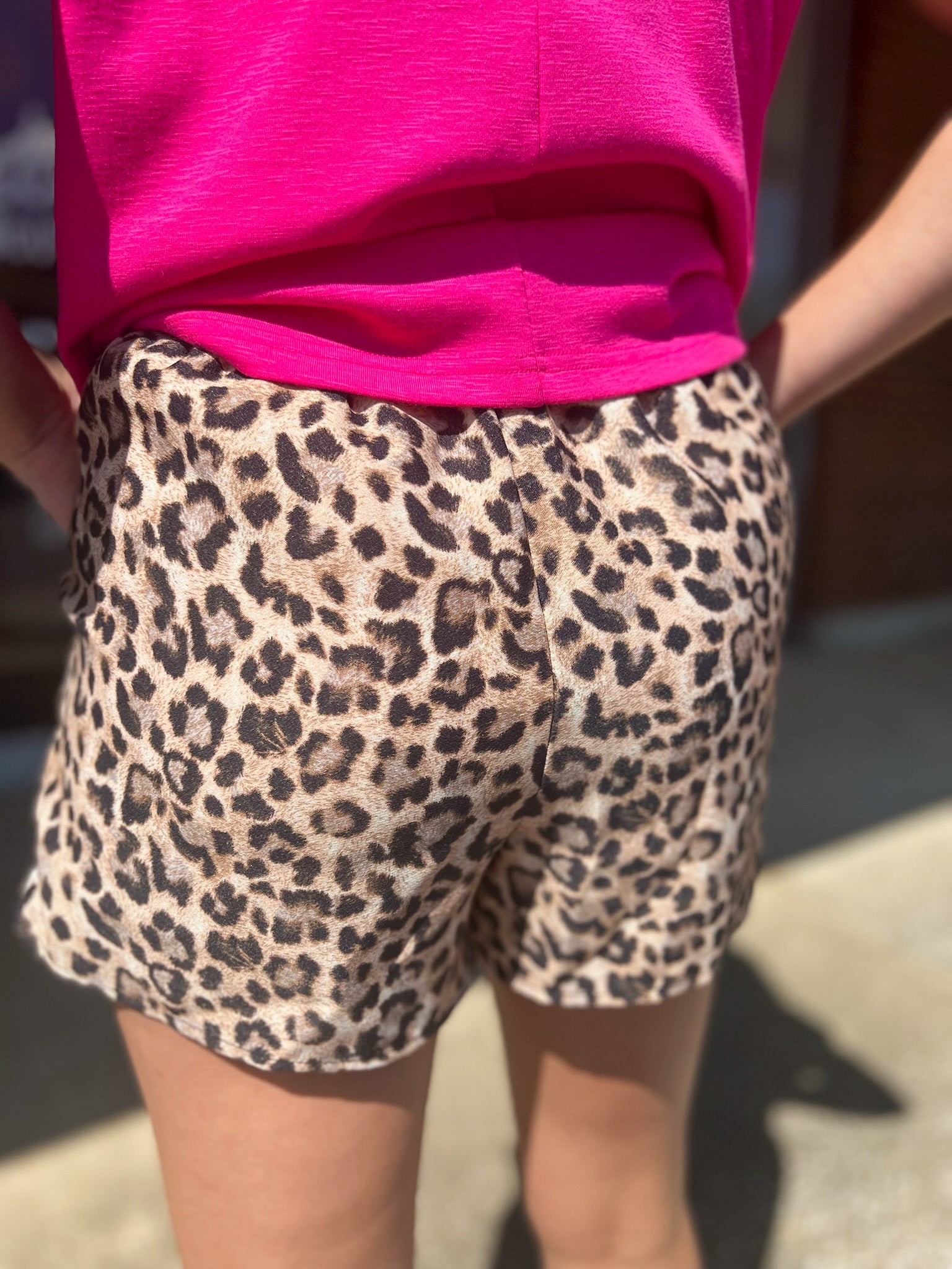 Wild Over You Mocha Animal Print Shorts - A'Bekah's Boutique