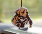 Yellow Lab - air freshener - Forest Rain - A'Bekah's Boutique