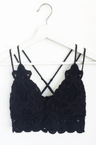 Crochet Lace V - Neck Bralette (R) - A'Bekah's Boutique