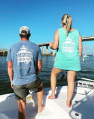 Jubilee Bay Denim Blue Middle Bay Lighthouse Short Sleeve T-Shirt - A'Bekah's Boutique