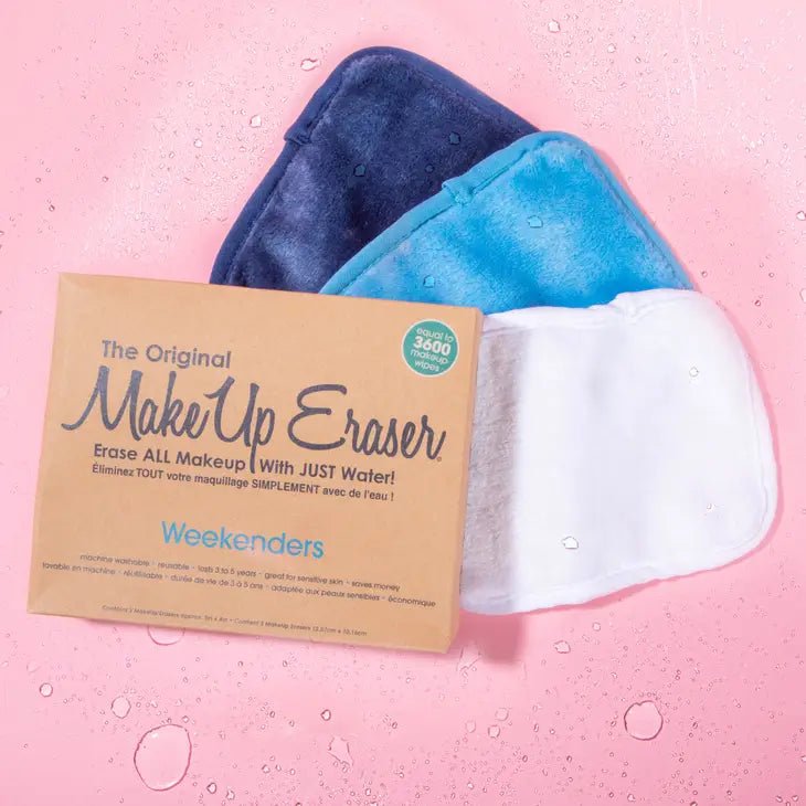 Weekenders Blues 3 - Day Makeup Eraser Set - A'Bekah's Boutique